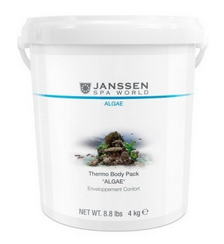 Janssen Thermo body pack «Algae» (Саморазогревающееся антицеллюлитное обертывание), 4 кг